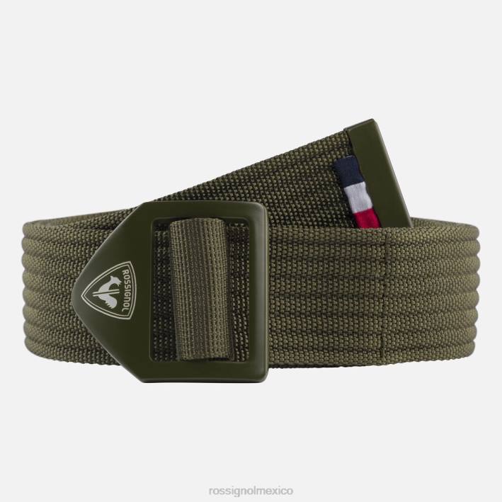 hombres Rossignol cinturón de estilo de vida HPXL531 accesorios verde ébano