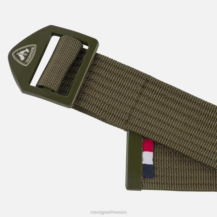 hombres Rossignol cinturón de estilo de vida HPXL531 accesorios verde ébano
