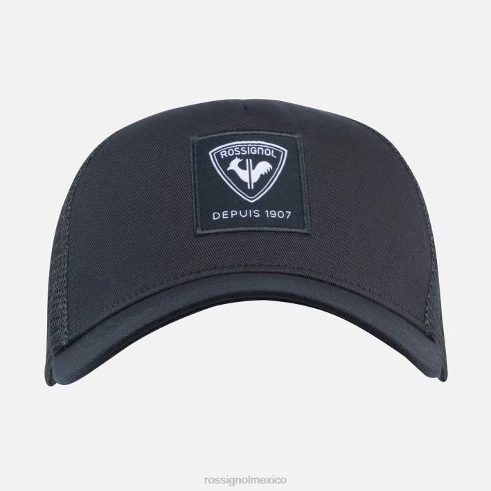 hombres Rossignol gorra de malla corporativa HPXL72 accesorios negro