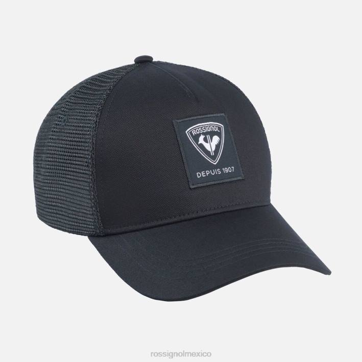 hombres Rossignol gorra de malla corporativa HPXL72 accesorios negro