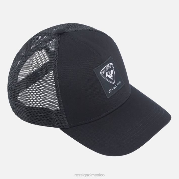 hombres Rossignol gorra de malla corporativa HPXL72 accesorios negro