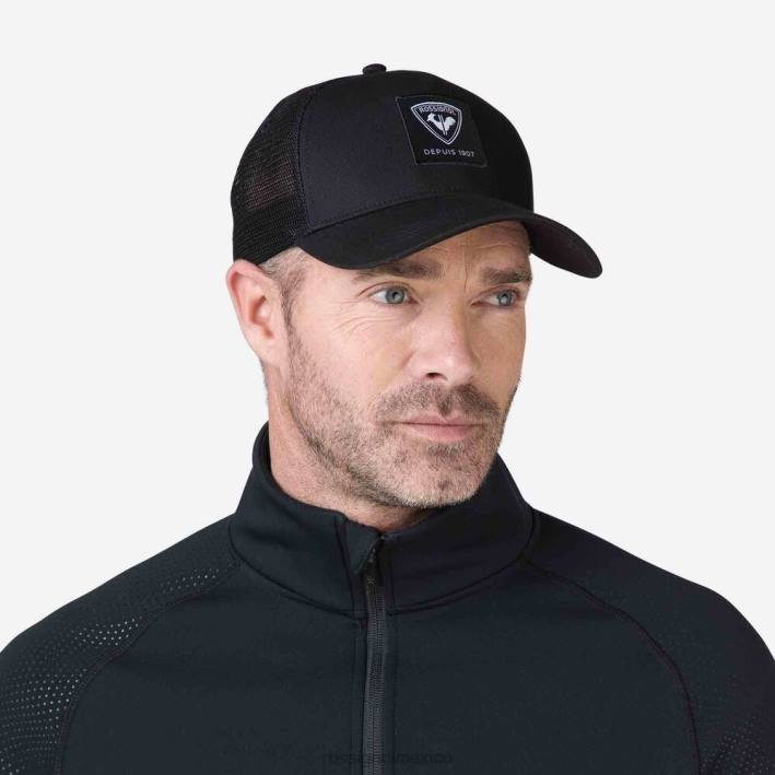 hombres Rossignol gorra de malla corporativa HPXL72 accesorios negro