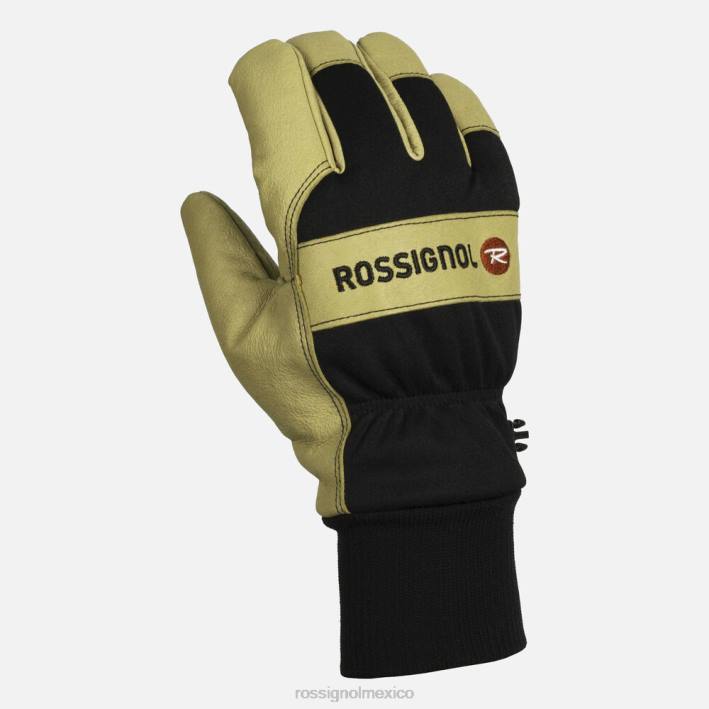 hombres Rossignol guante pro rugoso jinete HPXL268 accesorios negro/nat