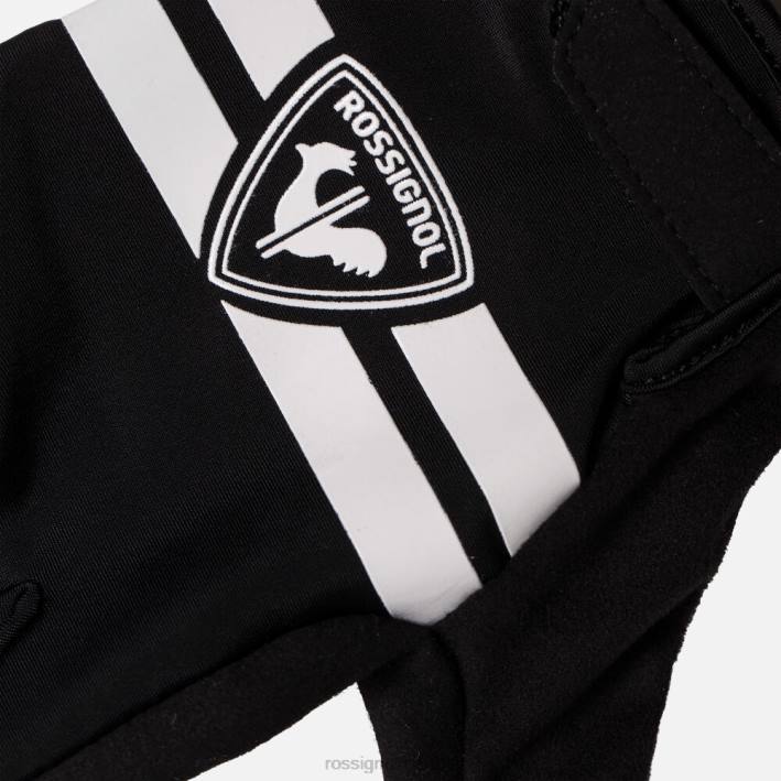 hombres Rossignol guantes de ciclismo elásticos HPXL113 accesorios negro
