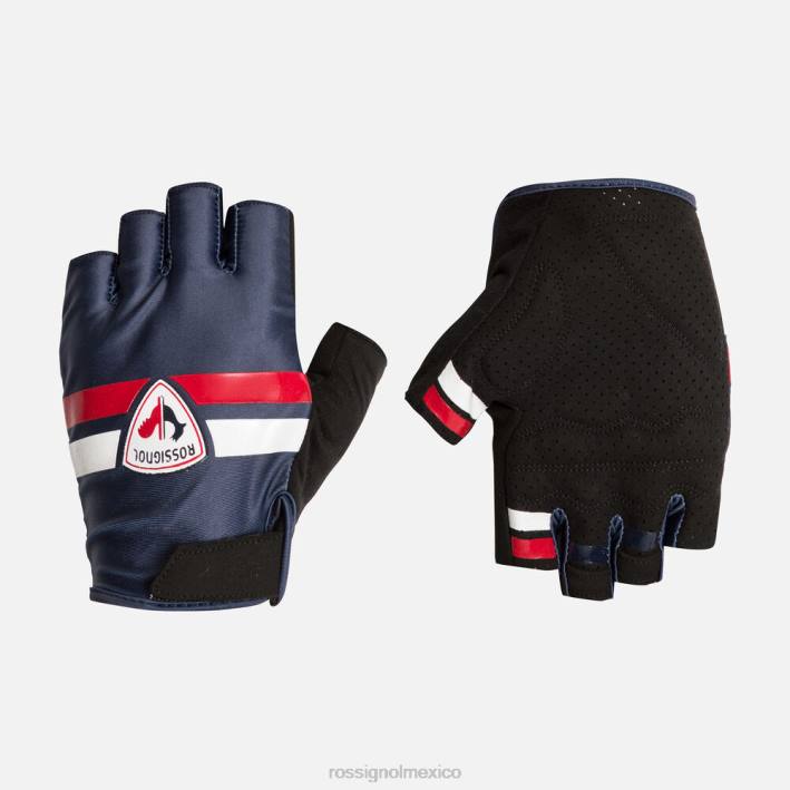 hombres Rossignol guantes de ciclismo elásticos HPXL30 accesorios azul marino oscuro