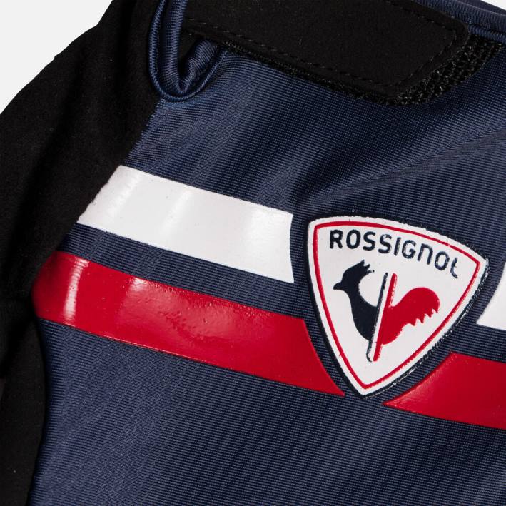 hombres Rossignol guantes de ciclismo elásticos HPXL30 accesorios azul marino oscuro