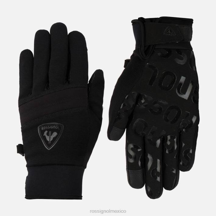 hombres Rossignol guantes profesionales HPXL218 accesorios negro