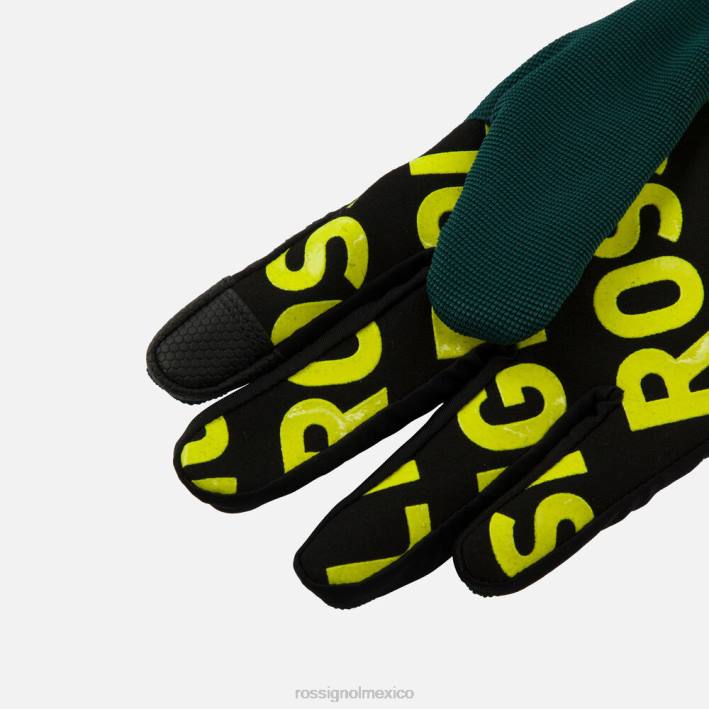 hombres Rossignol guantes profesionales HPXL564 accesorios verde azulado