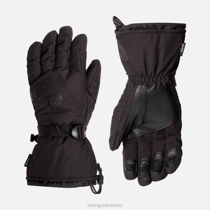 hombres Rossignol tipo guantes impermeables HPXL66 accesorios negro
