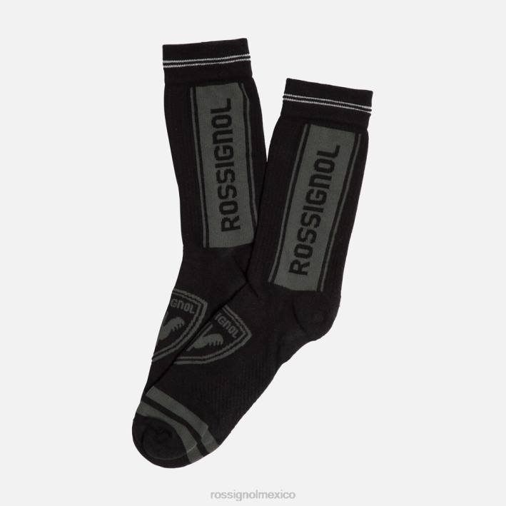 hombres Rossignol calcetines deportivos de tripulación HPXL23 accesorios negro