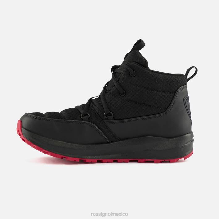 hombres Rossignol botas apres ski resort HPXL211 calzado negro