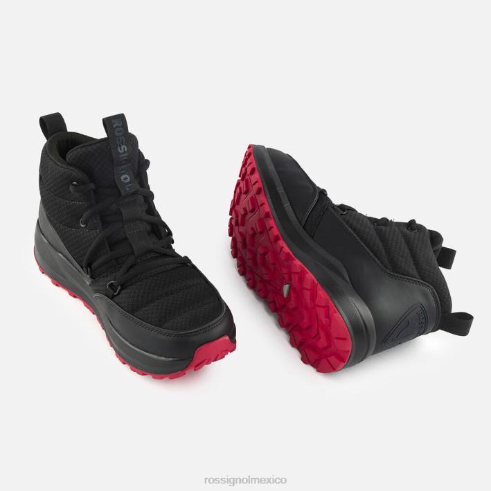 hombres Rossignol botas apres ski resort HPXL211 calzado negro