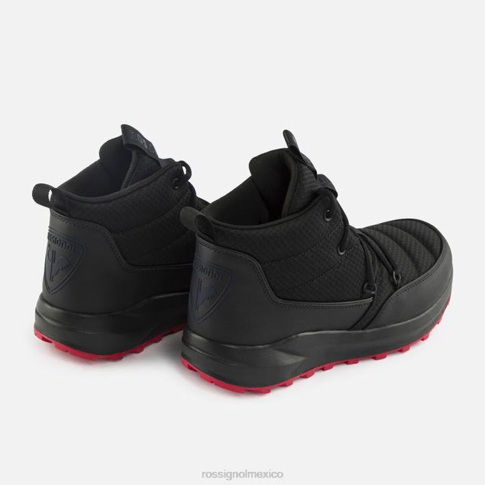 hombres Rossignol botas apres ski resort HPXL211 calzado negro