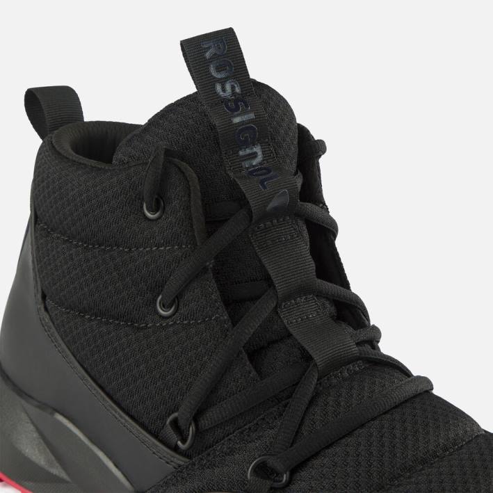 hombres Rossignol botas apres ski resort HPXL211 calzado negro