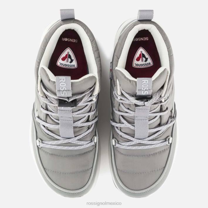 hombres Rossignol zapatos impermeables de resort HPXL543 calzado gris medio