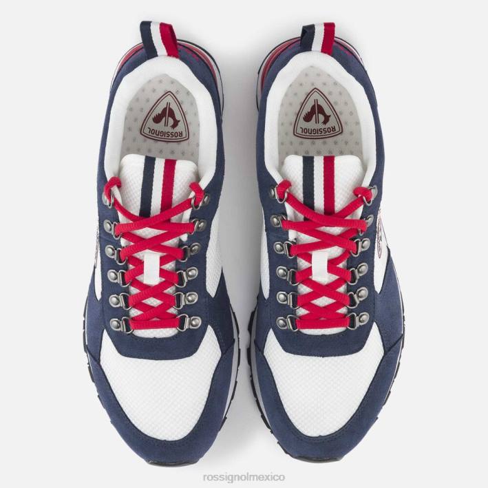 hombres Rossignol zapatillas patrimoniales HPXL159 calzado azul marino oscuro