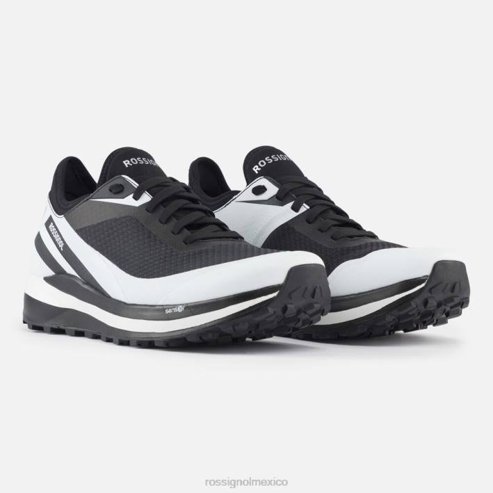 hombres Rossignol zapatos activos al aire libre HPXL4 calzado negro