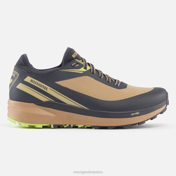 hombres Rossignol zapatos activos al aire libre impermeables camel HPXL312 calzado camello