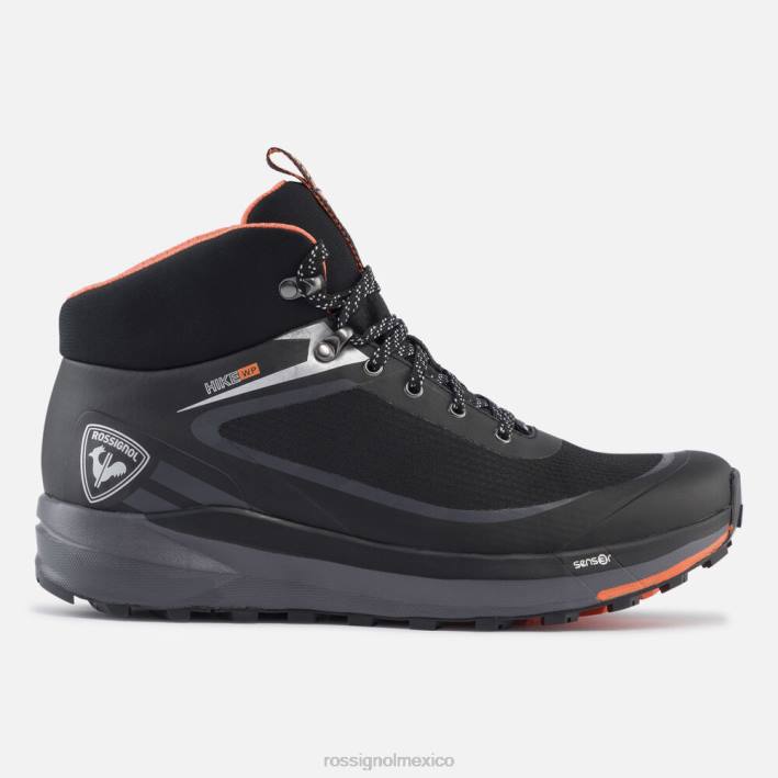 hombres Rossignol zapatos de senderismo impermeables HPXL154 calzado negro
