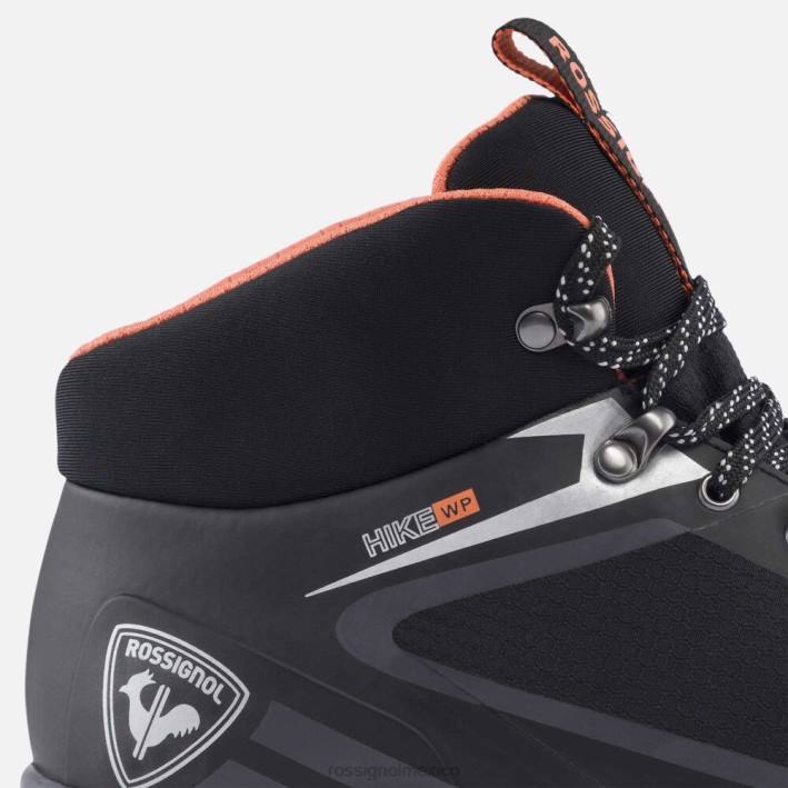 hombres Rossignol zapatos de senderismo impermeables HPXL154 calzado negro