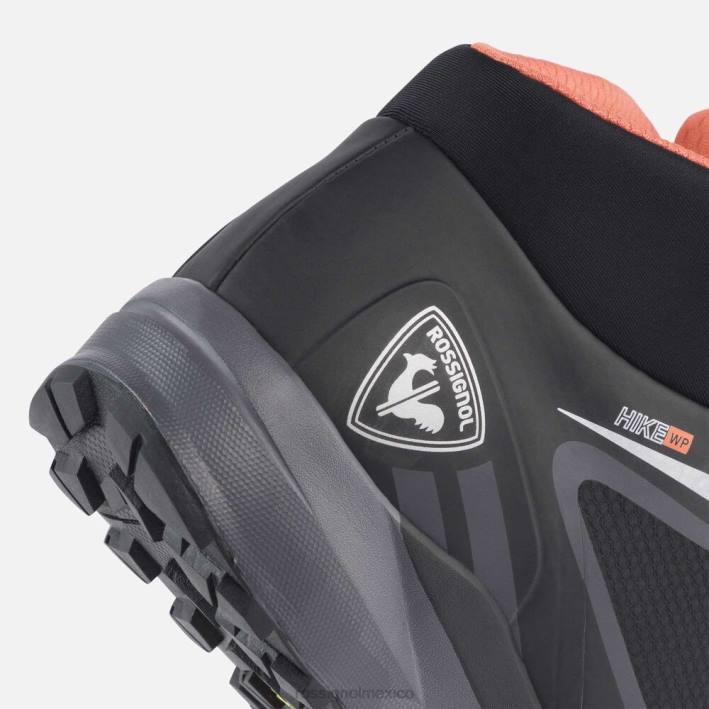 hombres Rossignol zapatos de senderismo impermeables HPXL154 calzado negro