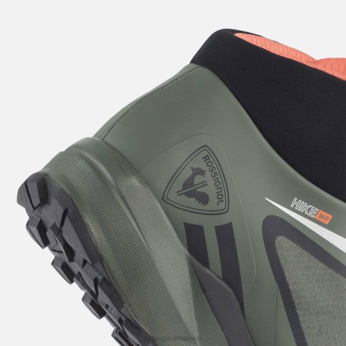 hombres Rossignol zapatos de senderismo impermeables HPXL333 calzado verde