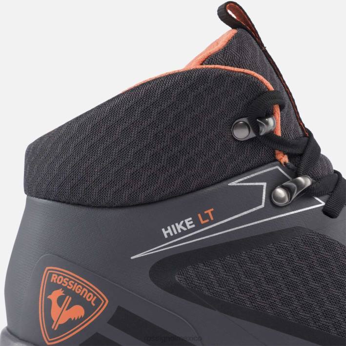 hombres Rossignol zapatos ligeros para caminar HPXL317 calzado gris oscuro