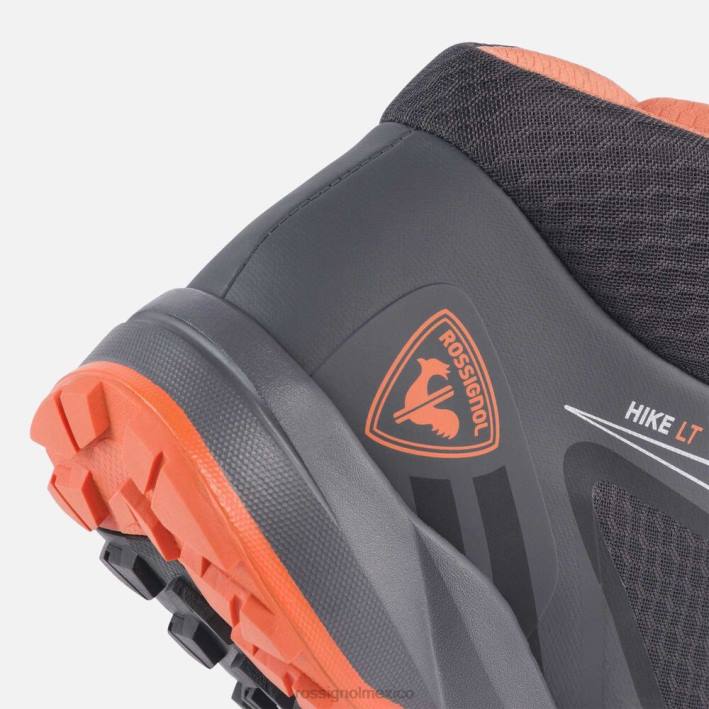 hombres Rossignol zapatos ligeros para caminar HPXL317 calzado gris oscuro