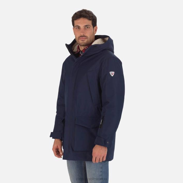 hombres Rossignol chaqueta parka HPXL524 tapas azul marino oscuro