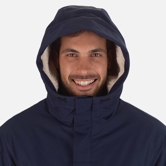 hombres Rossignol chaqueta parka HPXL524 tapas azul marino oscuro