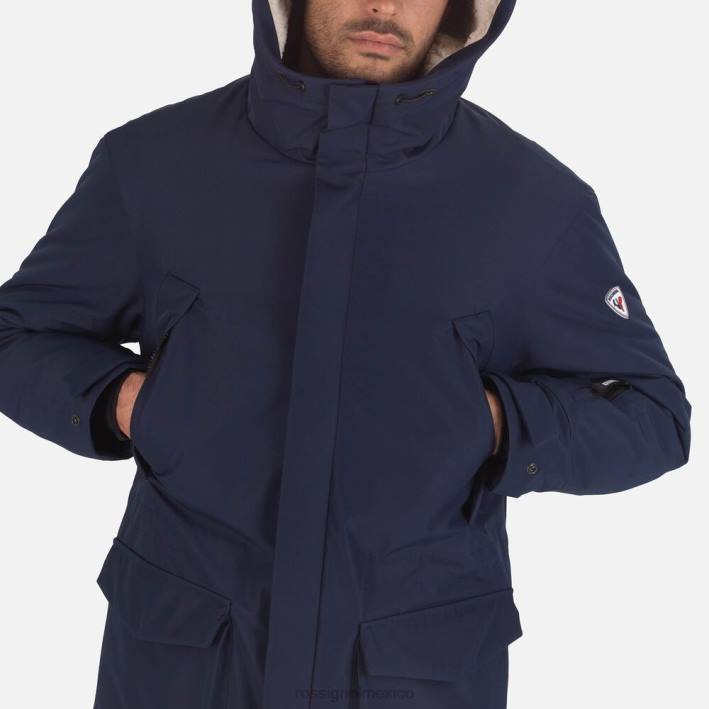 hombres Rossignol chaqueta parka HPXL524 tapas azul marino oscuro