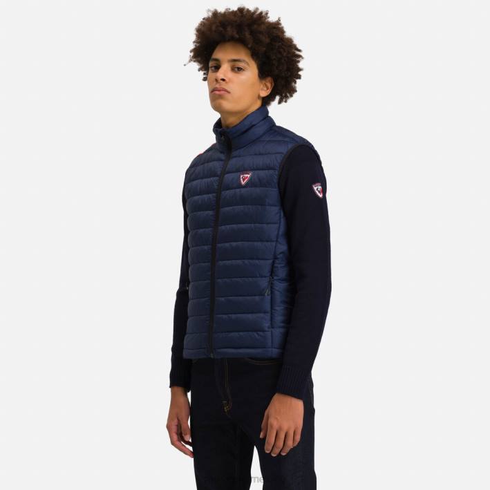 hombres Rossignol chaleco aislante 180gr HPXL152 tapas azul marino oscuro