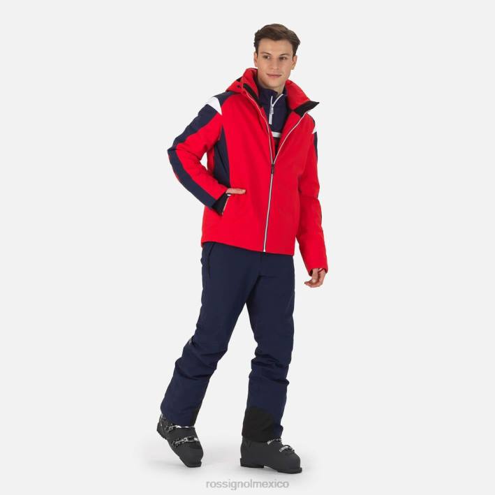 hombres Rossignol chaqueta de esquí aéreo HPXL678 tapas deportivorojo