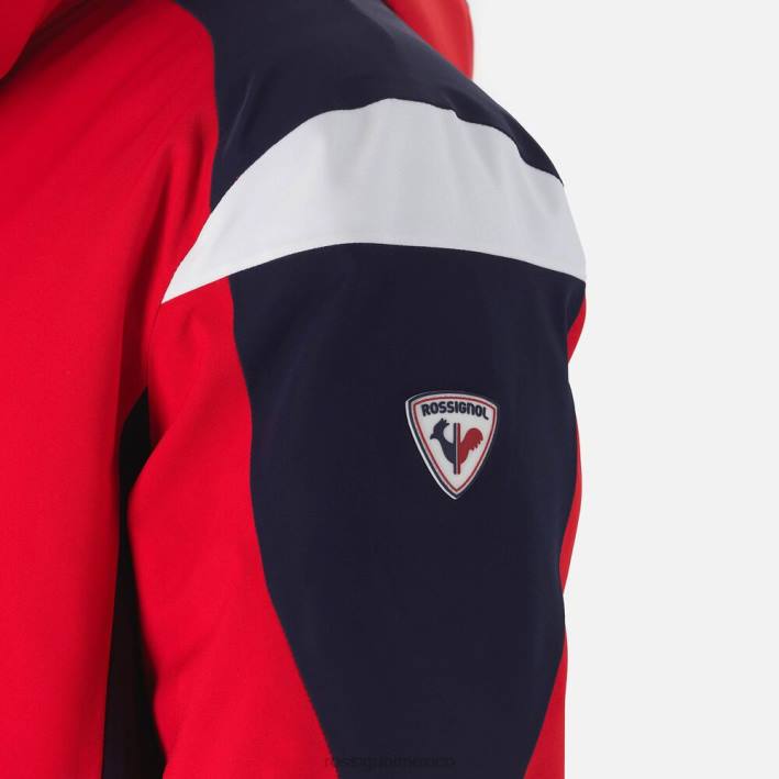 hombres Rossignol chaqueta de esquí aéreo HPXL678 tapas deportivorojo