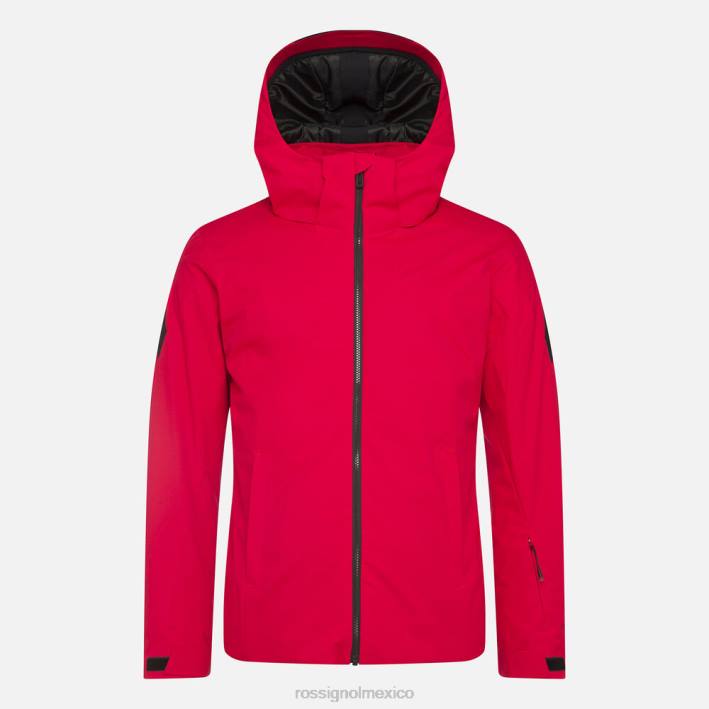 hombres Rossignol chaqueta de esquí controle HPXL594 tapas deportes rojo