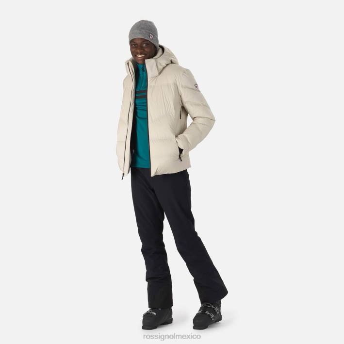 hombres Rossignol chaqueta de esquí de plumas de merino distintiva HPXL143 tapas paloma salvaje