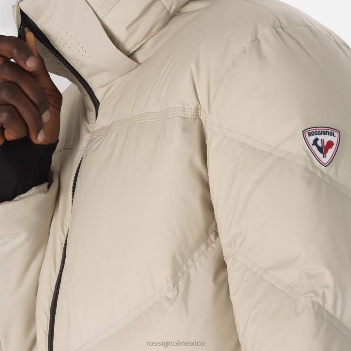 hombres Rossignol chaqueta de esquí de plumas de merino distintiva HPXL143 tapas paloma salvaje