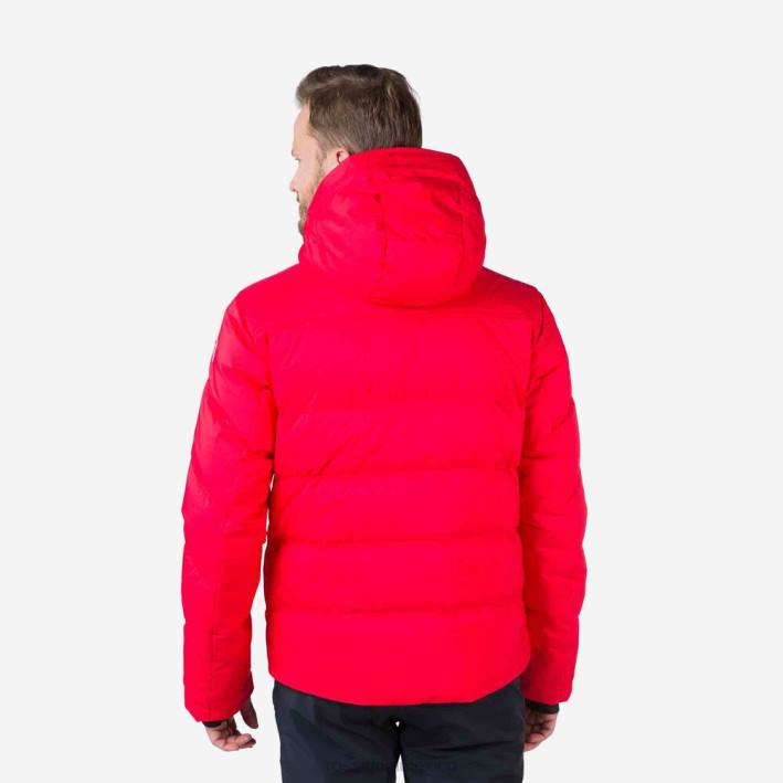 hombres Rossignol chaqueta de esquí de plumas de merino distintiva HPXL443 tapas deportivorojo