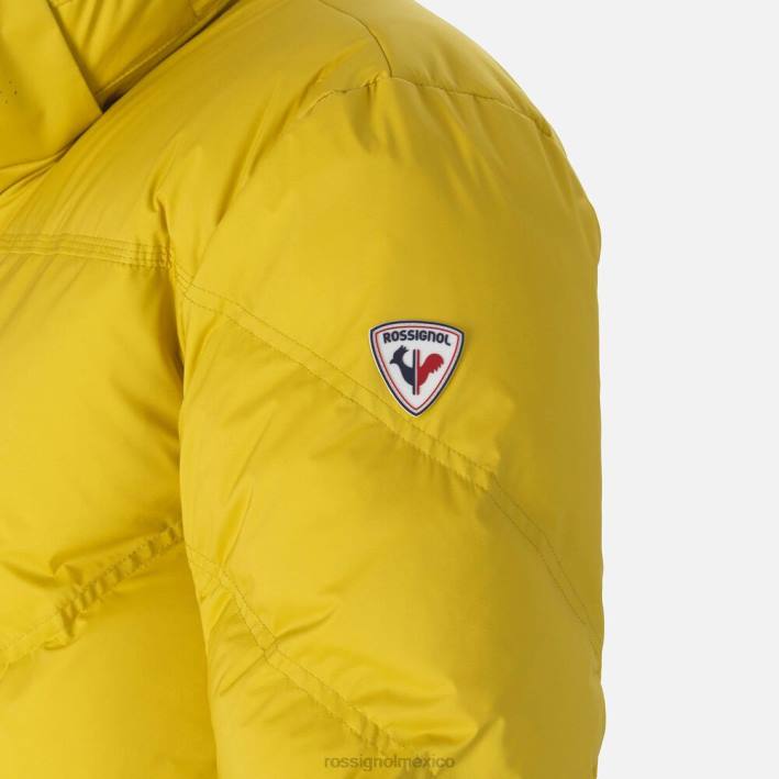 hombres Rossignol chaqueta de esquí de plumas de merino distintiva HPXL617 tapas berro