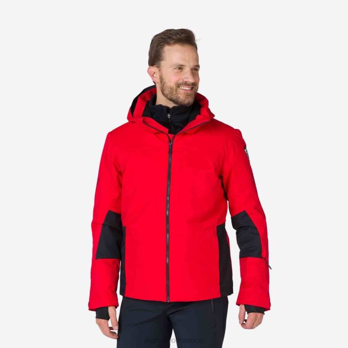 hombres Rossignol chaqueta de esquí de todas las velocidades HPXL166 tapas deportivorojo
