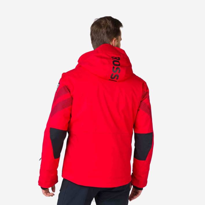 hombres Rossignol chaqueta de esquí de todas las velocidades HPXL166 tapas deportivorojo