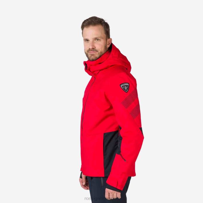 hombres Rossignol chaqueta de esquí de todas las velocidades HPXL166 tapas deportivorojo