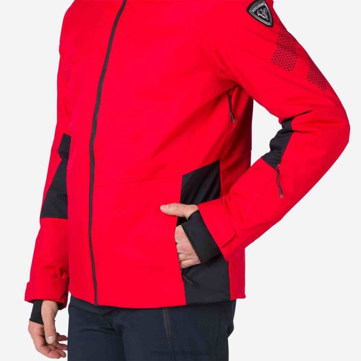 hombres Rossignol chaqueta de esquí de todas las velocidades HPXL166 tapas deportivorojo