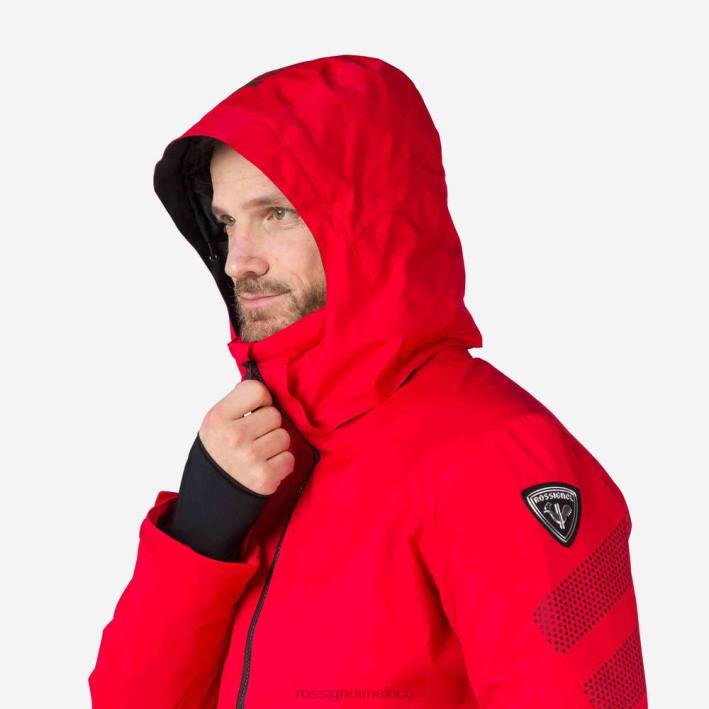 hombres Rossignol chaqueta de esquí de todas las velocidades HPXL166 tapas deportivorojo