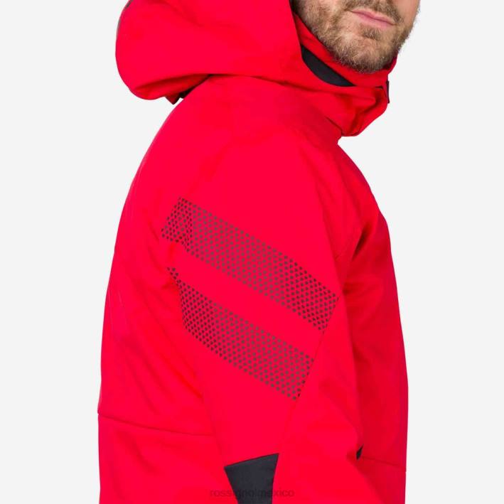 hombres Rossignol chaqueta de esquí de todas las velocidades HPXL166 tapas deportivorojo