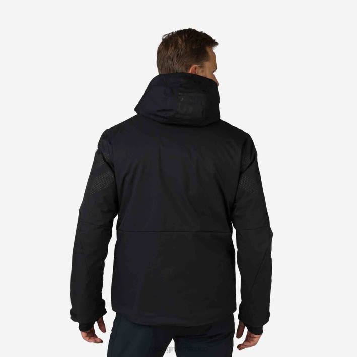 hombres Rossignol chaqueta de esquí de todas las velocidades HPXL573 tapas negro