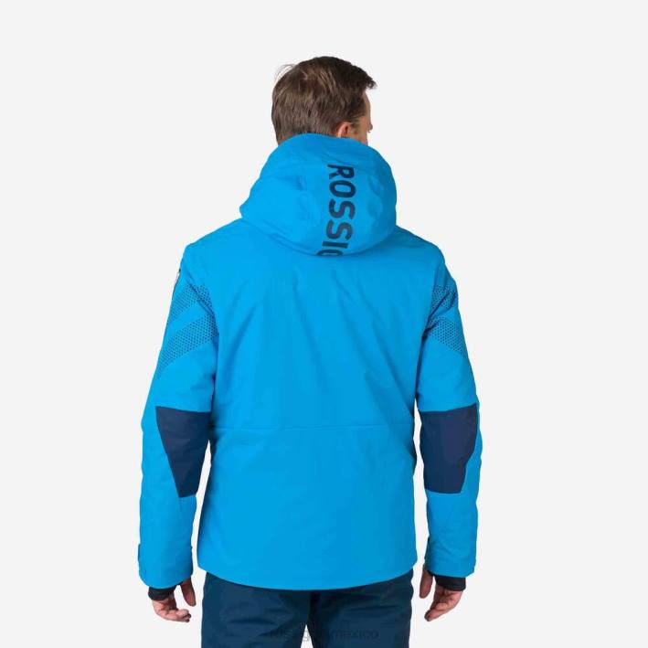 hombres Rossignol chaqueta de esquí de todas las velocidades HPXL629 tapas azul