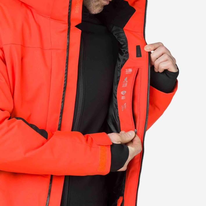 hombres Rossignol chaqueta de esquí de todas las velocidades HPXL630 tapas oxinaranja