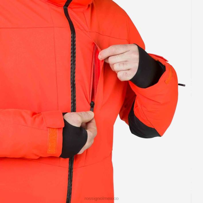 hombres Rossignol chaqueta de esquí de todas las velocidades HPXL630 tapas oxinaranja