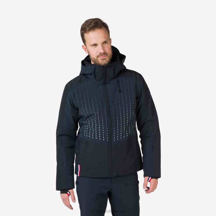 hombres Rossignol chaqueta de esquí degradada HPXL634 tapas negro